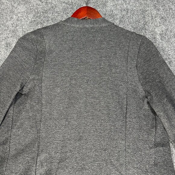 Banana Republic Sweater Women XS Gray Cotton Blend Cardigan Open Pockets - Picture 7 of 7
